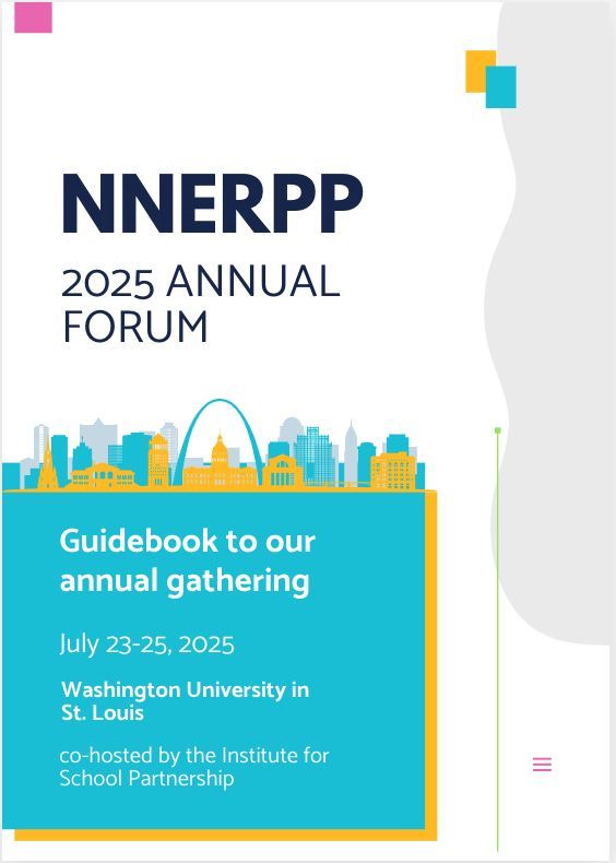 RPP_Network's tweet image. #NNERPP25 kicks off tomorrow! We can’t wait to see the #NNERPP community in St. Louis! As you get ready, be sure to check out the NNERPP Annual Forum Guidebook in your Participant Folder and keep an eye out for a “get ready” email tonight!