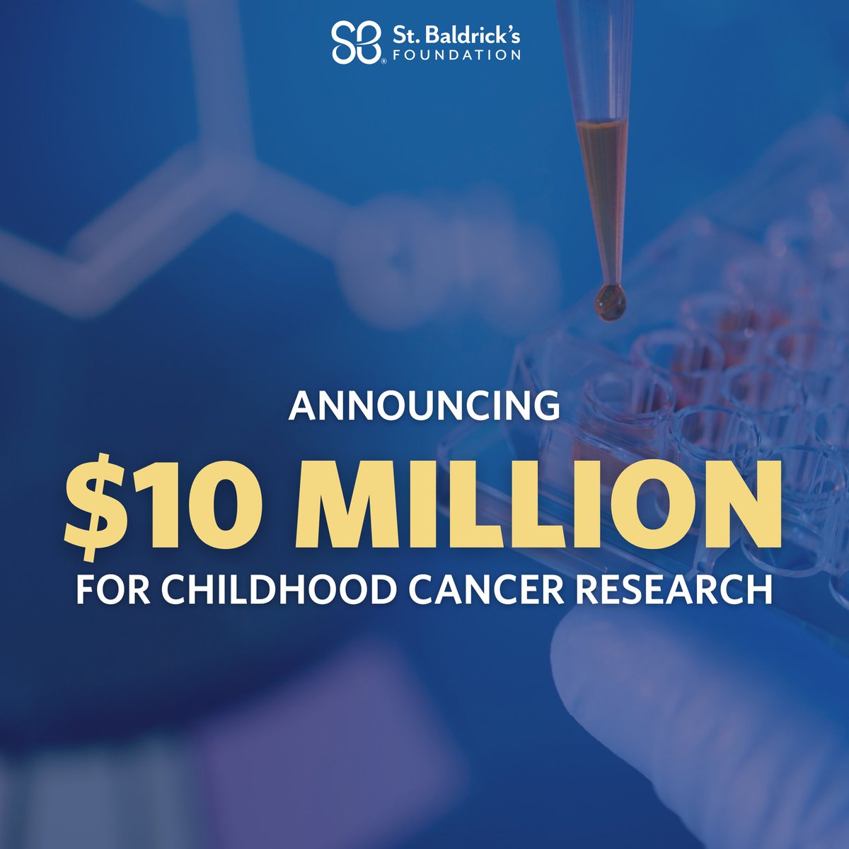 StBaldricks's tweet image. 💰 $10 MILLION in research funding
🔬 26 projects at 22 institutions
🎗️ All for one goal: #ConquerKidsCancer
YOU helped make this possible. See how your donations are changing lives: ow.ly/qm4v50WsYO2