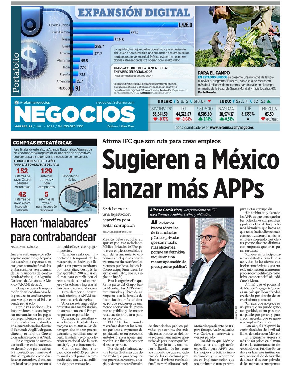 agarmora's tweet image. Durante mi misión a #México, conversé con @Reforma sobre cómo buscar mejores fórmulas de colaboración entre los sectores público y privado para crear empleos. ¡Gracias por el interés y el espacio!