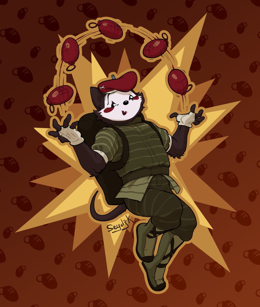 SeydjK's tweet image. An attack on an absolutely charming character, belongs to @/Hugs_irl!