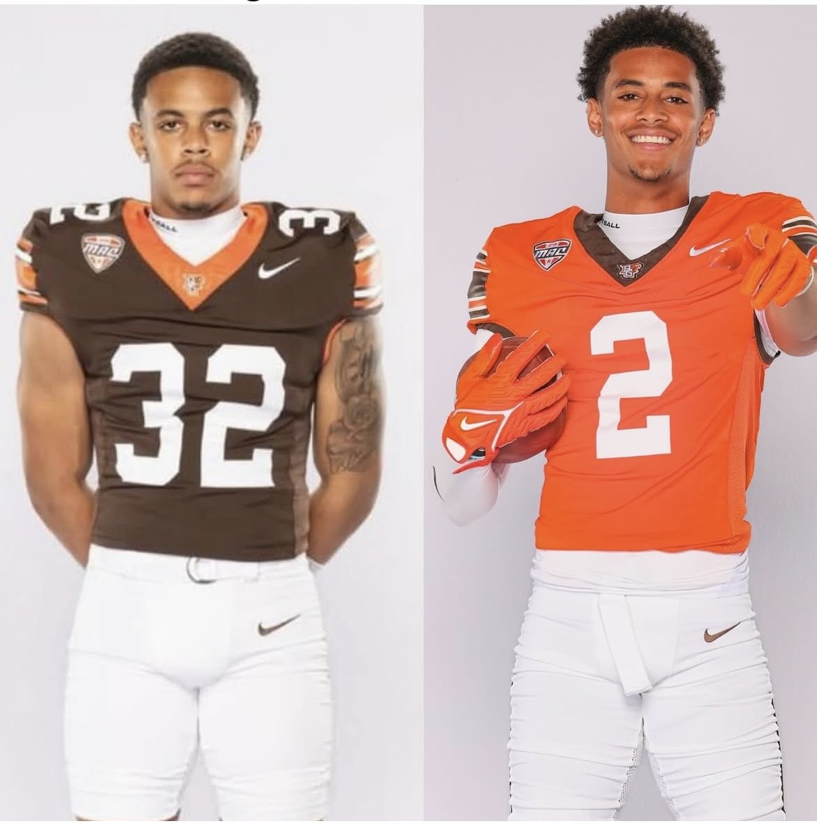 Them BG Boyz🤎🧡 ⁦<a href="/Rico_Garcia2/">Rico Garcia</a>⁩ ⁦<a href="/RJGARCIA_1_/">RJ Garcia</a>⁩ ⁦<a href="/BG_Football/">BGSU Football</a>⁩ 🎱🌴3️⃣ ⁦<a href="/BPS_Football/">Berkeley Football</a>⁩ 🏴‍☠️🏈