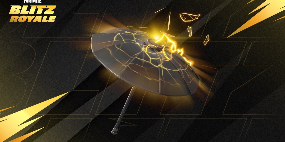 FireMonkey's tweet photo. Unless Epic Games changes things, you now have until July 2027 to earn the Blitz Royale umbrella. https://t.co/mGQsrI8TqS
