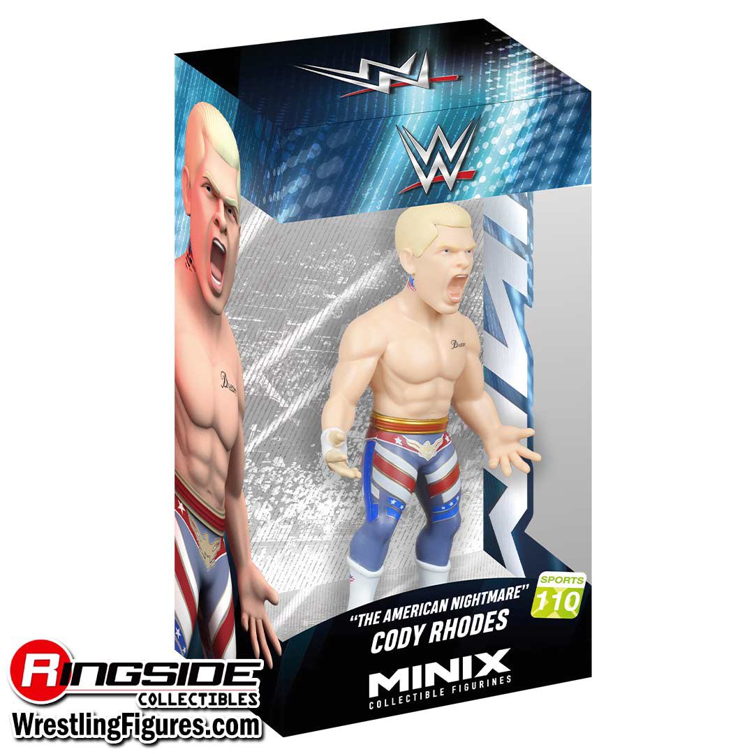 RingsideC's tweet image. Cody Rhodes @WWE Minix Collectible Figurine
Shop Now ➡️ Ringsid.ec/WWEMinix
#RingsideCollectibles #WrestlingFigures #WWE #Minix #CodyRhodes