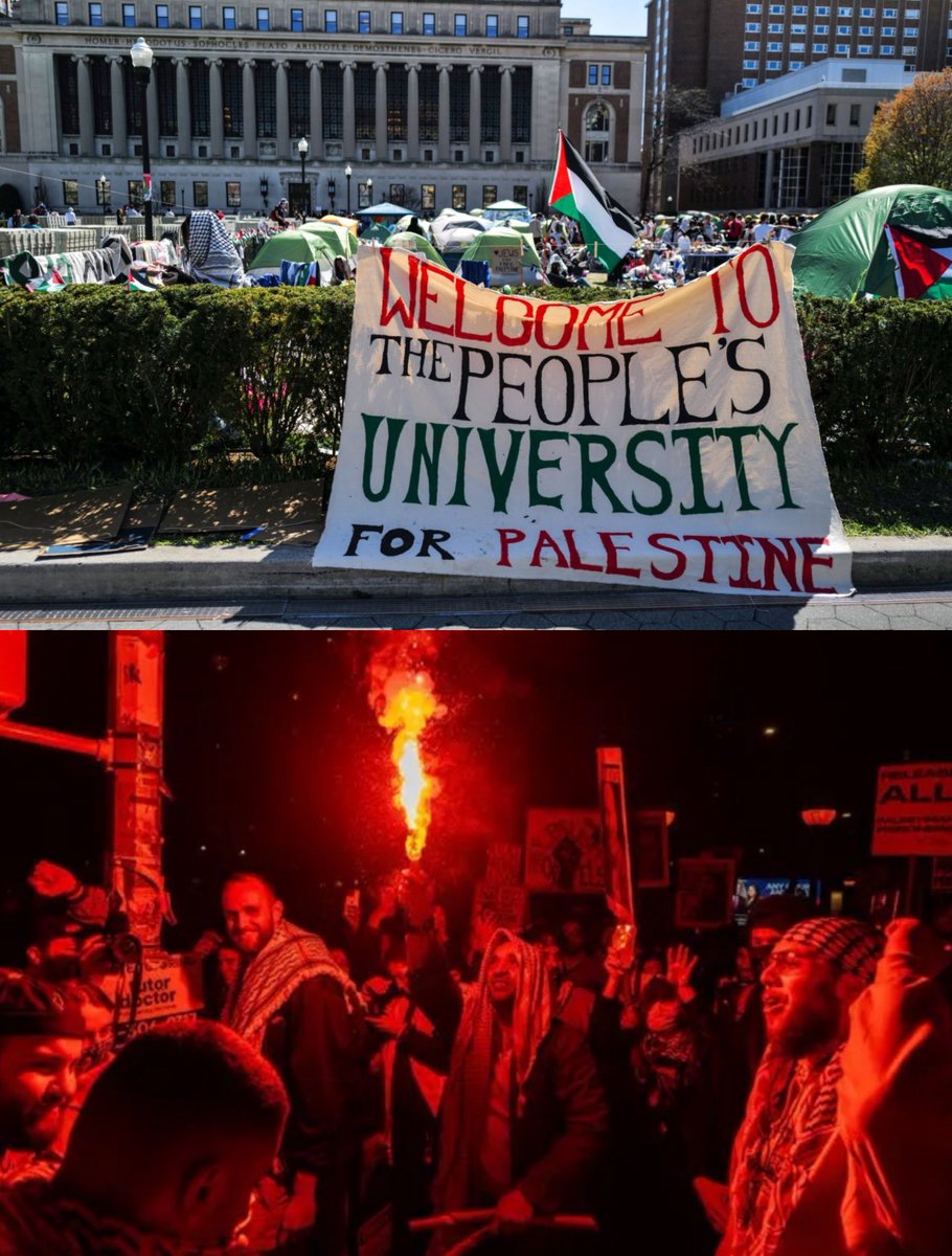 JamesHartline's tweet image. MAJOR BREAKING NEWS ALERT: Democratic Party-controlled far-left Columbia University finally punishes antisemitic, anti-Israel rioters over violent library takeover, slaps dozens of students with multi-year suspensions and expulsions.
Many of the violent antisemitic Jew hater…