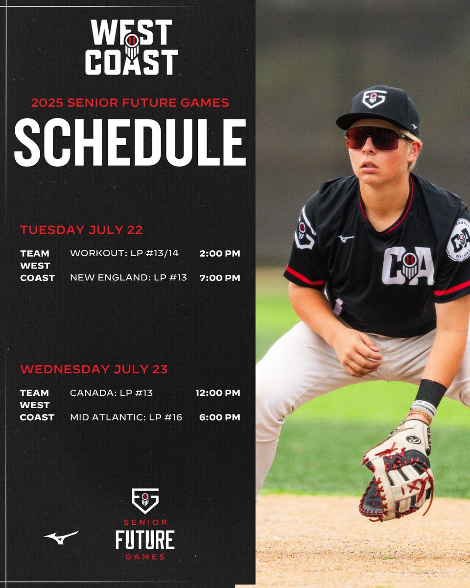 PREP BASEBALL CALIFORNIA (@prepbaseballca) on Twitter photo 2025 ๐
ฟ๐๐
ด๐
ฟ ๐
ฑ๐
ฐ๐๐
ด๐
ฑ๐
ฐ๐
ป๐
ป ๐๐
ด๐
ฝ๐
ธ๐
พ๐ ๐
ต๐๐๐๐๐
ด ๐
ถ๐
ฐ๐
ผ๐
ด๐
#TeamWestCoast will be comprised of top uncommitted seniors from CA, PNW, NV, ID as they show their skills in front of over 385 college coaches at the #PBSFG25 starting today. 2025 ๐
ฟ๐๐
ด๐
ฟ ๐
ฑ๐
ฐ๐๐
ด๐
ฑ๐
ฐ๐
ป๐
ป ๐๐
ด๐
ฝ๐
ธ๐
พ๐ ๐
ต๐๐๐๐๐
ด ๐
ถ๐
ฐ๐
ผ๐
ด๐
#TeamWestCoast will be comprised of top uncommitted seniors from CA, PNW, NV, ID as they show their skills in front of over 385 college coaches at the #PBSFG25 starting today.