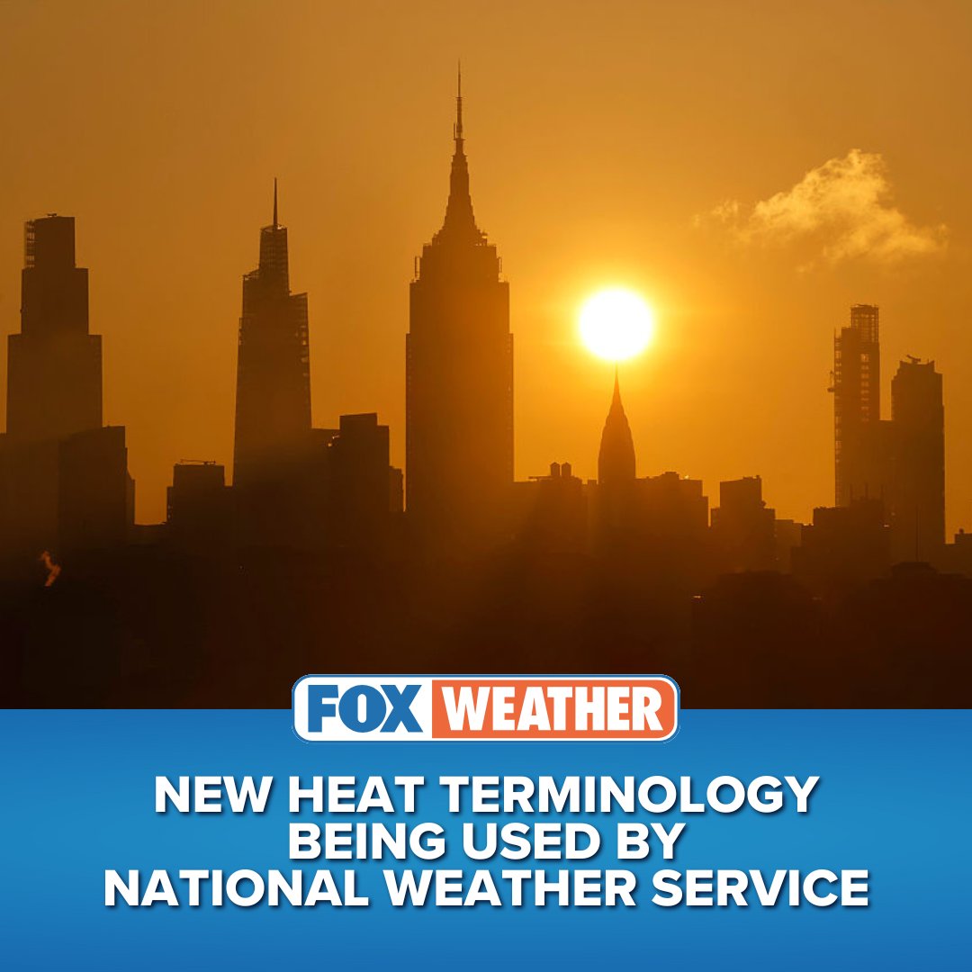 foxweather's tweet image. NEW TERMINOLOGY: Do you know the difference between an Extreme Heat Watch and an Extreme Heat Warning? Here's what you should know about the new terminology being used by the National Weather Service this summer.
foxweather.com/learn/nws-heat…