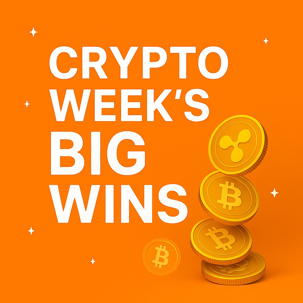 Bitcoin_IRA's tweet image. Crypto Week was a massive win for the industry.
➡️ GENIUS Act — signed into law.
➡️ CLARITY Act & the Anti-CBDC Surveillance State Act — passed and sent to the Senate.
Regulatory clarity for stablecoins is officially the law of the land 🙌
Up next?
➡️ Guardrails for the…
