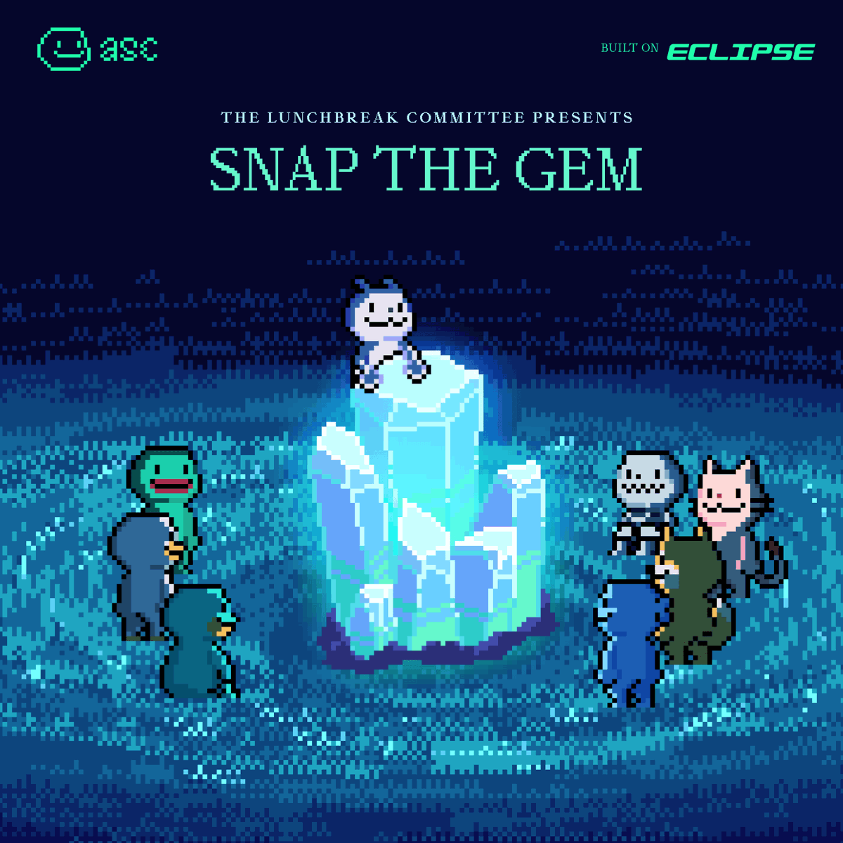SNAP THE $GEM

Built on <a href="/EclipseFND/">Eclipse (🐮,🌑)</a>