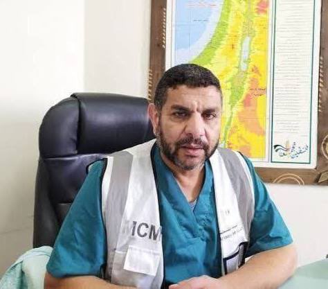 dn_osama_rabee's tweet image. A crime against both humanity and medicine: Marwan Al-Hommos, Director of Field Hospitals in Gaza, is detained in Ashkelon Prison and suffers from a gunshot wound to his leg.
