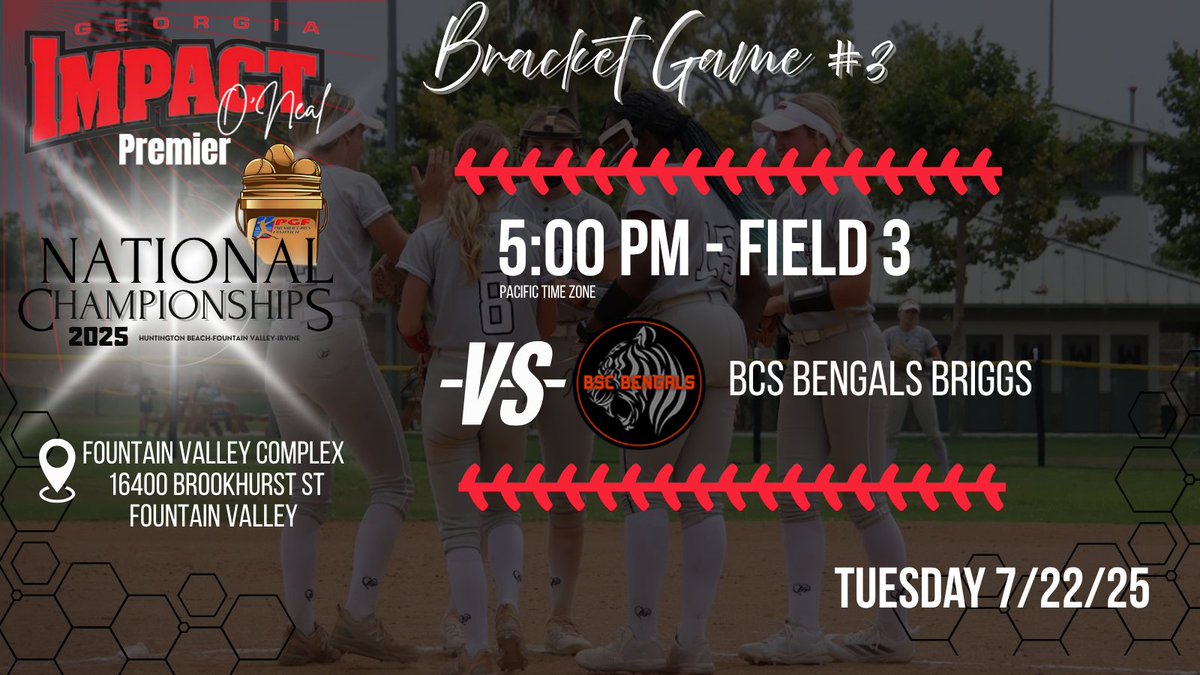 armoreliteoneal's tweet photo. Game 3. Bracket Play. Tonight at 5pm at Fountain Valley Park — another shot to prove who we are. Energy up, mindset locked. Let’s keep it rolling #PGFNationals https://t.co/WKpBdTkWhf