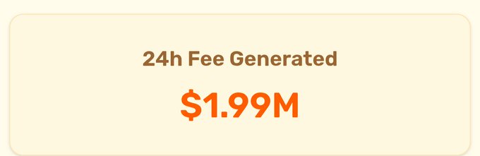 Bonk Coin 24h Fee Generated $1.99M