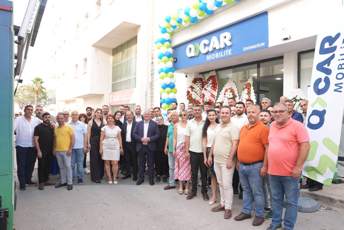qcarMobilite's tweet photo. 📍 İskenderun QCAR Şube açılışı gerçekleşti. 🎉

Yepyeni araçlarla İskenderun'da hizmetinizdeyiz!

#QCAR #İskenderun #AraçKiralama https://t.co/3Z6apmkwIx
