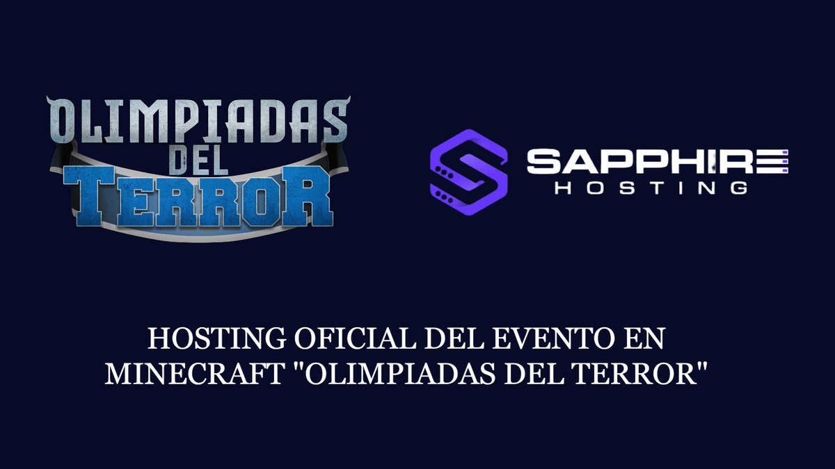 GameFermx 🫡 (@gfermx) on Twitter photo Como saben las Olimpiadas del terror se estan preparando y <a href="/Sapphirehostgg/">SapphireHosting</a> nos apoyara siendo el hosting oficial del evento 😱 Y en esta semana presentaremos a un nuevo patrocinador 🧐 Como saben las Olimpiadas del terror se estan preparando y <a href="/Sapphirehostgg/">SapphireHosting</a> nos apoyara siendo el hosting oficial del evento 😱 Y en esta semana presentaremos a un nuevo patrocinador 🧐