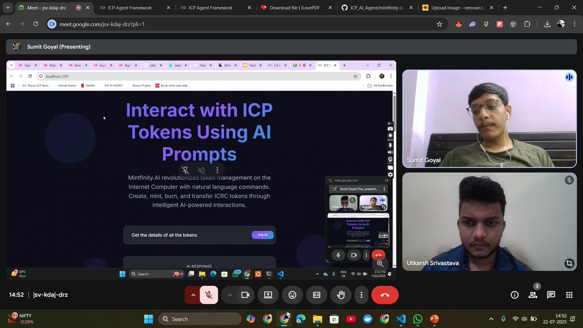 utkarsh15o7's tweet image. Fixed the AI response formatting issue and made some neat UI improvements.
The agent feels a lot smoother now 👌
Onward with building AI x Tokens 💡
#BuildOnICP #AI #DevLog #Web3AI
@Blockhacks
@icphub_IN
@ICPHUBS