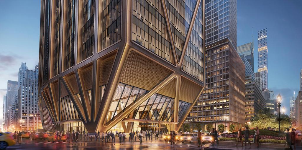Kunlevski003's tweet image. The Dramatic V-shaped Columns at 270 Park Avenue, Manhattan.
This building will be the HQ of JPMorganChase at 270 Park Avenue. Designed by Foster + Partners, the all-electric 60 storey supertall skyscraper will stand at 423m and have a net zero emissions status.
Running beneath…