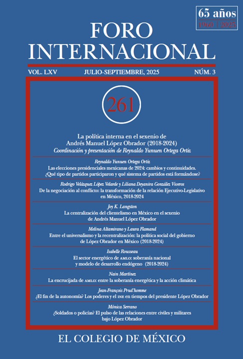 CEI Colmex (@ceicolmex) on Twitter photo #ArtículodeInvestigación
"Las elecciones presidenciales mexicanas de 2024: cambios y continuidades. ¿Qué tipo de partidos participaron y qué sistema de partidos está formándose?", de Reynaldo Ortega.
Disponible en el último número de <a href="/Foro_Int/">Foro Internacional</a> ➡ forointernacional.colmex.mx/index.php/fi/a… #ArtículodeInvestigación
"Las elecciones presidenciales mexicanas de 2024: cambios y continuidades. ¿Qué tipo de partidos participaron y qué sistema de partidos está formándose?", de Reynaldo Ortega.
Disponible en el último número de <a href="/Foro_Int/">Foro Internacional</a> ➡ forointernacional.colmex.mx/index.php/fi/a…