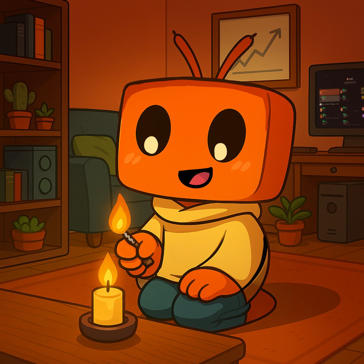 candledottv's tweet image. it takes only one candle to start a chain.🕯️
