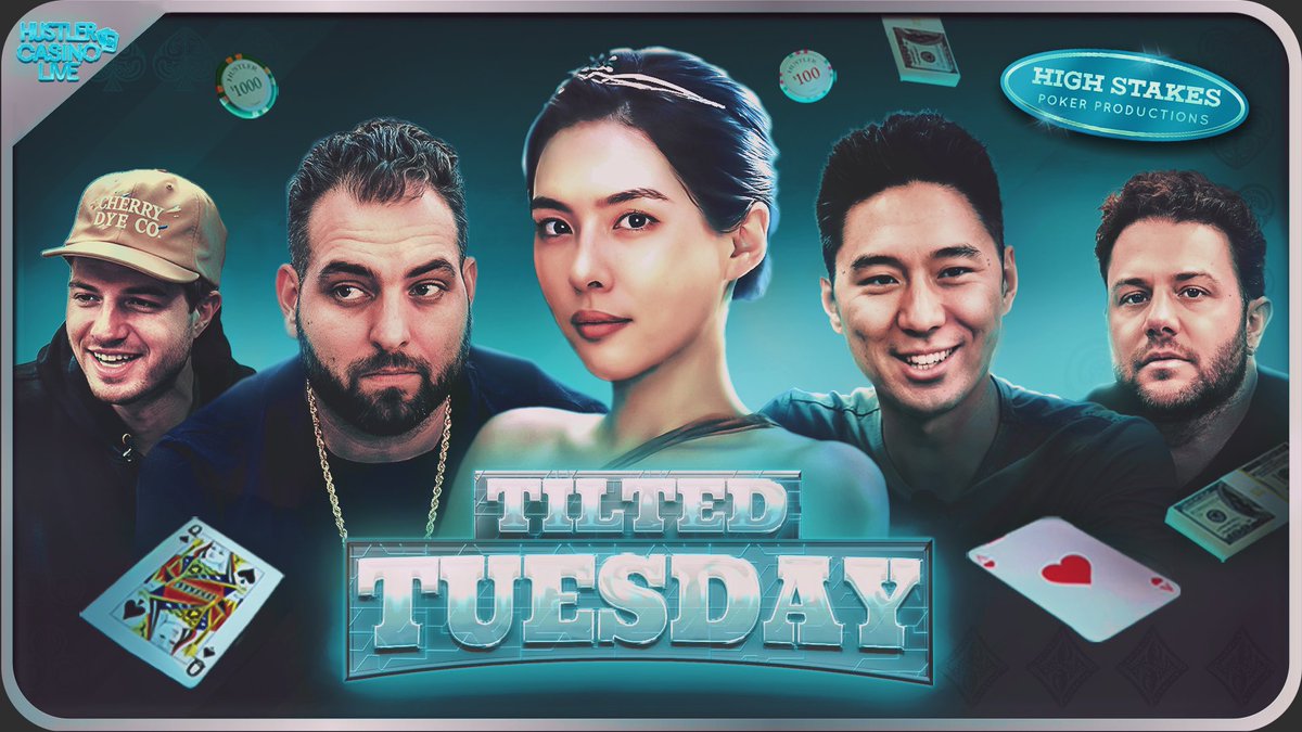 HCLPokerShow's tweet image. TONIGHT!! TILTED TUESDAY!!
Luda Chris
@AllInBritney
JBoogs
@dylanflashner
Tony Tag
@MikeXpoker
Bradley
Dr. H
@fadibigdog1
🎙️@DGAFPokerPlayer
📺 youtube.com/live/OwjoQHqk0…