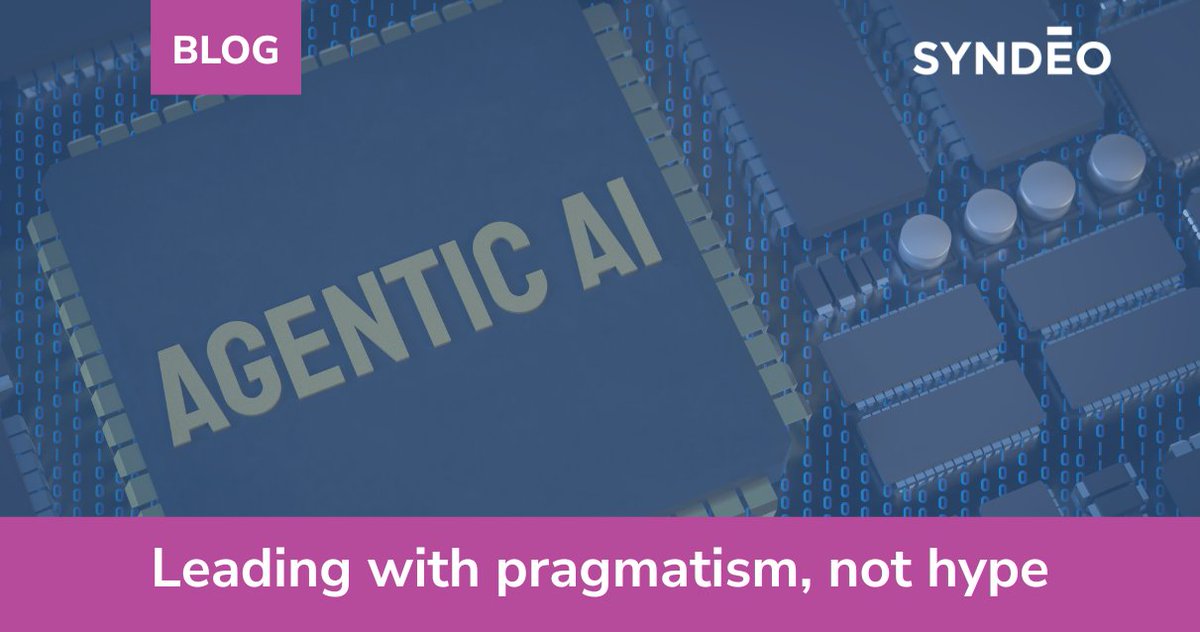 Agentic AI: Leading with pragmatism, not hype

👀Check out our latest blog ➡️syndeo.cx/2025/07/22/age…

#CX #ContactCentre #AgenticAI #CustomerExperience #IVR