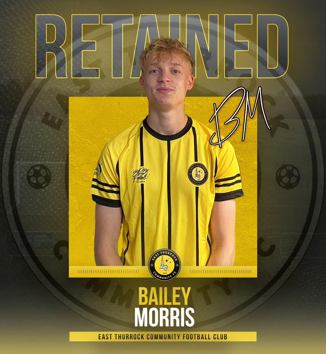 EastThurrockCFC's tweet image. We are pleased to announce that Bailey Morris joins our retained list!
Proud to have you here @BaileyMorris14_ 👊