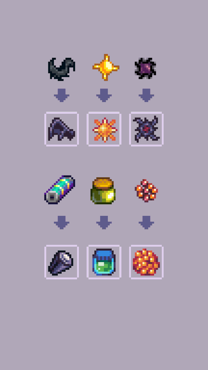SkabPixels's tweet image. Back to Stardew resprites 
#pixelart