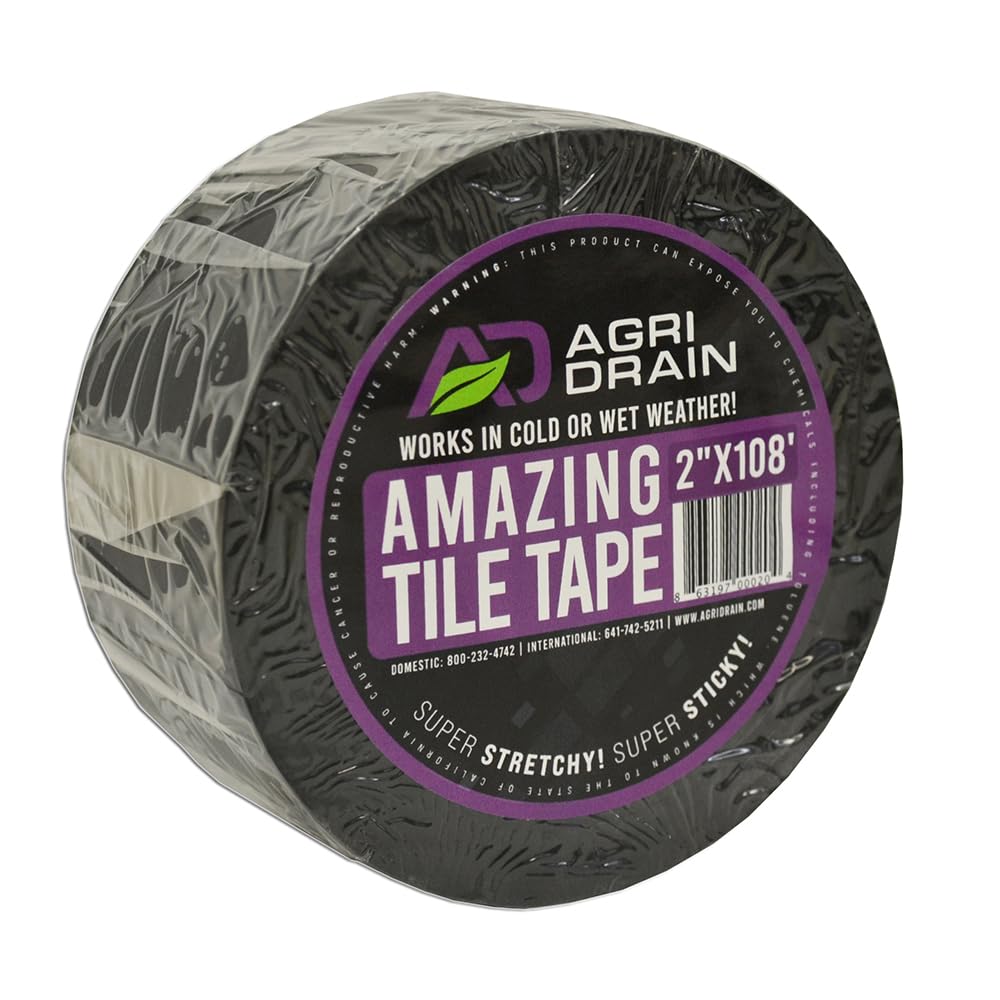 Service_Supply's tweet image. They call it “Amazing” for a reason.
Agri Drain’s Tile Tape works in cold &amp;amp; wet weather, providing watertight junctions/connections &amp;amp; super stretchability. Made from PVC, rolls are 2&quot; or 4&quot; wide &amp;amp; 108’ long. 
Order here: servicesupplyamerica.com/products?keywo…
#agridrain #tiling #tilingwork