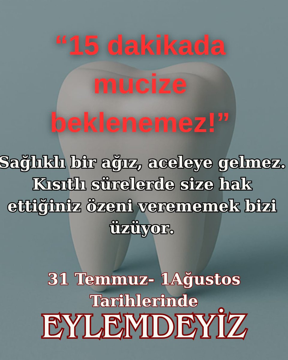 m_m_clb's tweet photo. #DişHekimleriEylemi https://t.co/m1dUqFsOcq