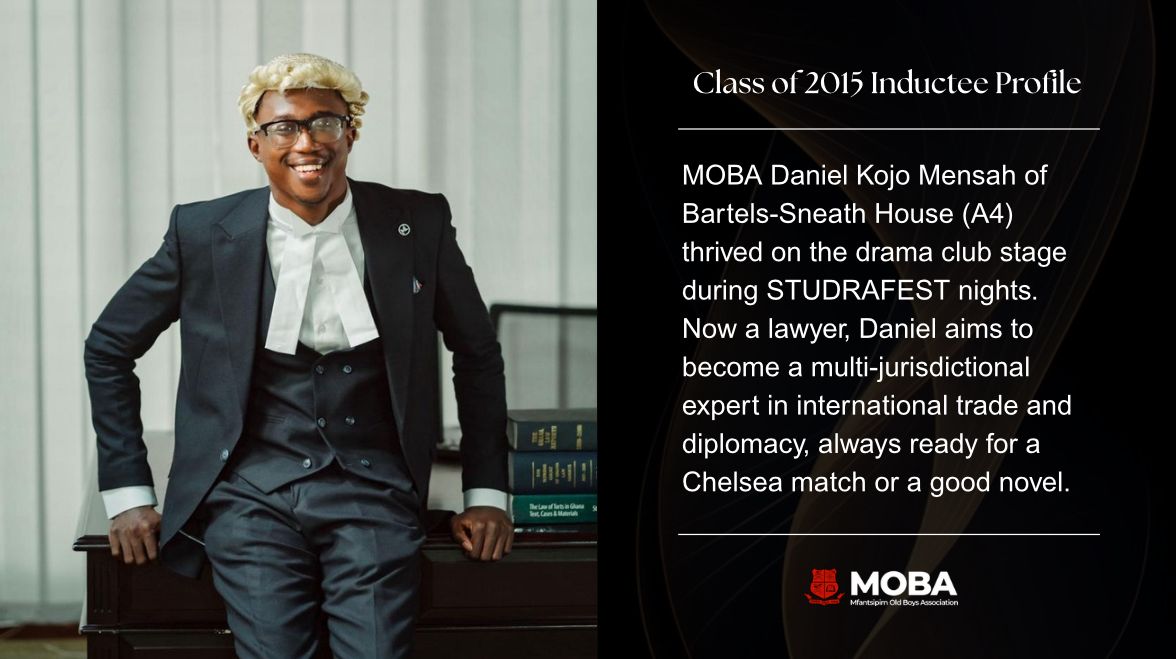 mobafraternity's tweet image. MOBA 2015 INAUGURATION 🔴⚫️
From Mfantsipim to MOBA
On 26th July 2025, the Class of 2015 will be formally inaugurated — bonded by heritage, guided by purpose, and poised to lead. The brotherhood stands strong. This is only the beginning.
#MOBAClassof2015
#MfantsipimSchool