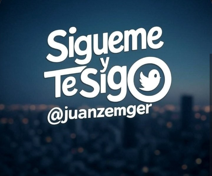 Juanzemger's tweet photo. @Christi34087015 @ChampionsRM16 @HdeHelena_RM @Neiraelvikingo @VozMadridista @RafaRNMJ @Leonxiii2130 @TomsGonzlezMar2 @Girl1Merengue @Alicanuch @yane_1091 @GochaSuper @RMnorte @Mnica01163438 @RosiiMadridista @RosaRealM01 @orlandorodas13 @SCS3331rm Devuelvo seguimiento garantizado inmediatamente 🏃🔁
#halamadid https://t.co/9AB0Iim2bU