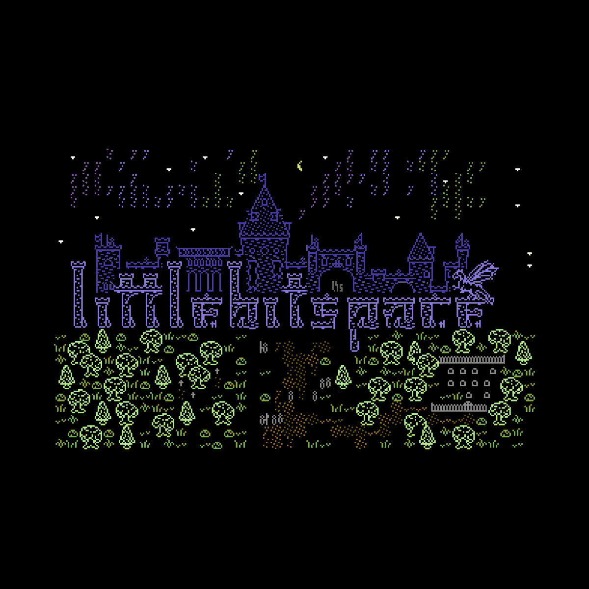 Mistigris (@mistfunk) on Twitter photo Mistigram: "Castle Kit" is one of three remapped #PETSCII fonts created by <a href="/littlebitspace/">ππππππππππππππ</a>. As its name suggests, its 8x8px blocks are intended for use illustrating scenes of monumental medieval architecture with specialised textmode semigraphics. Mistigram: "Castle Kit" is one of three remapped #PETSCII fonts created by <a href="/littlebitspace/">ππππππππππππππ</a>. As its name suggests, its 8x8px blocks are intended for use illustrating scenes of monumental medieval architecture with specialised textmode semigraphics.