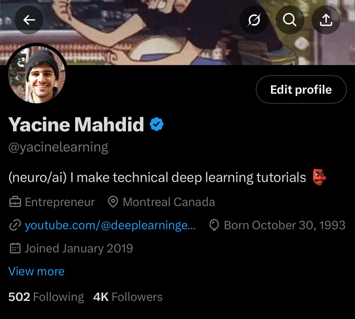 yacinelearning's tweet image. 4000 of you folks follows me to learn about deep learning it’s absolutely amazing
you are all there for deep learning and nothing else
just the deep learning part wow