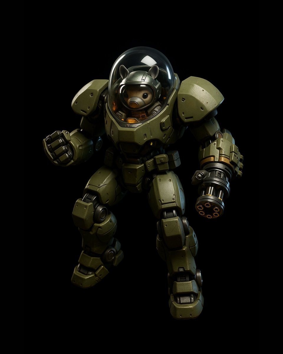 aerdna_c's tweet image. Squad assembled.
Each animal, a class.
Each mech, a function.
Magic support, heavy defense, long-range firepower, stealth, and blade combat.
Ready for deploy!