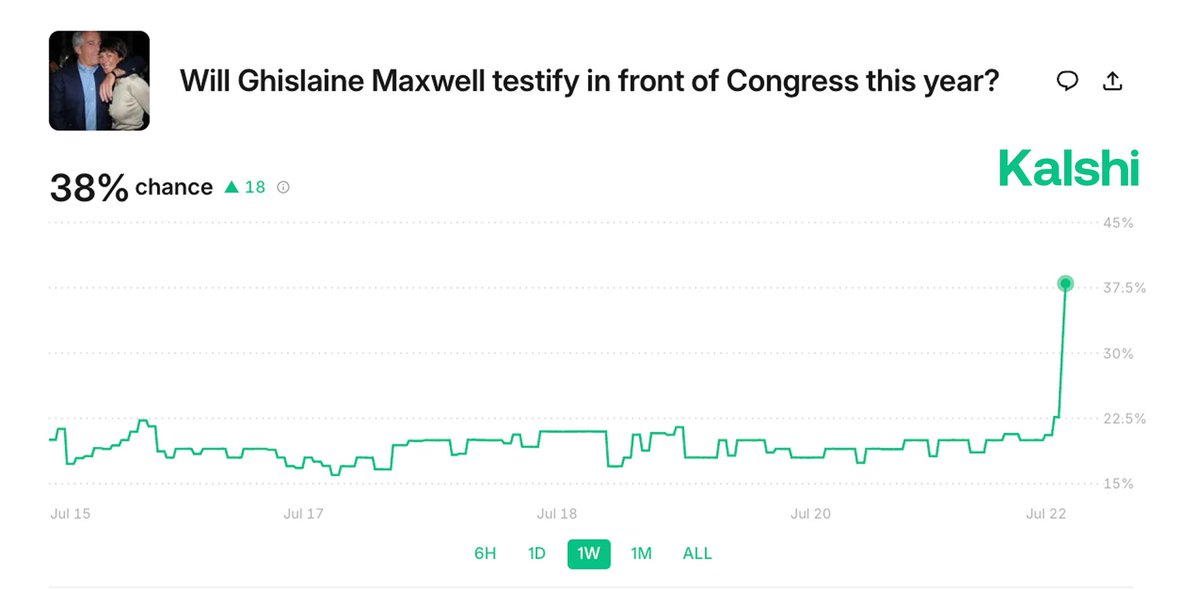 TimJDillon's tweet image. My campaign to put Ghislaine in front of congress is working. This might be the last honest way to make money in this county. Let’s get down to business