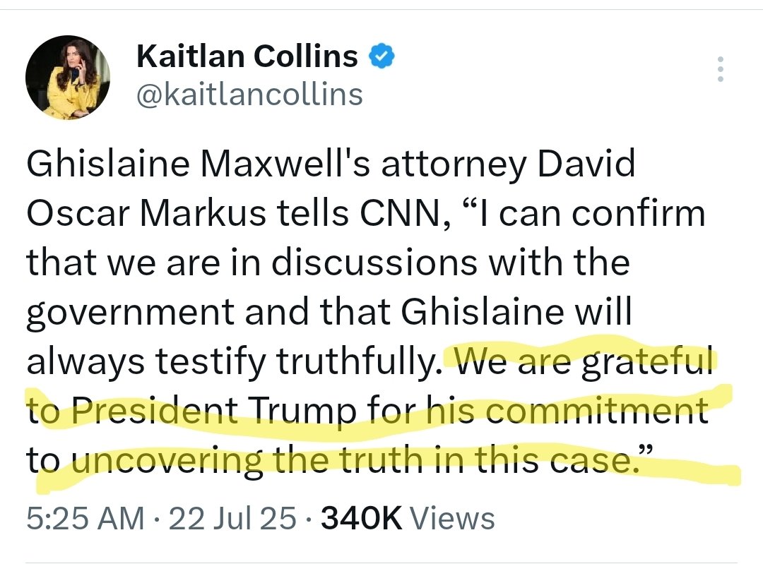 Unfilteredboss1's tweet image. Yup! Trump is going to pardon Ghislaine Maxwell in exchange for her silence about him.
This is exactly how sycophants who want something from Trump or got something from Trump talk about him.
Off the charts glazing and bootlicking goes a long way in Magadonia.
Despicable!