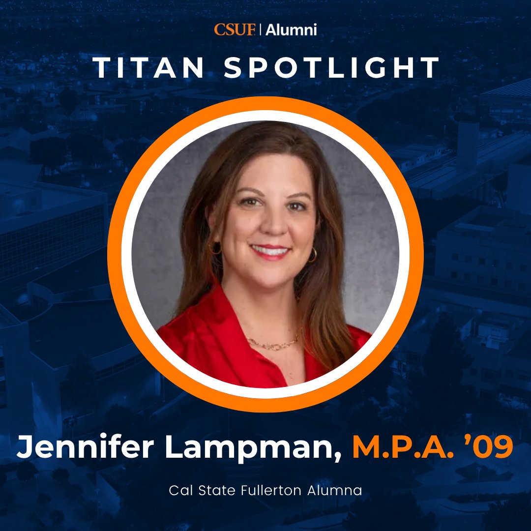 csufalumni's tweet image. Jennifer Lampman, M.P.A. ’09 has been appointed by the City of Placentia as its new City Administrator, making her the first woman to hold the role in the city’s history. Lampman joined Placentia in 2022 as Director of Finance. publicceo.com/2025/06/city-o…