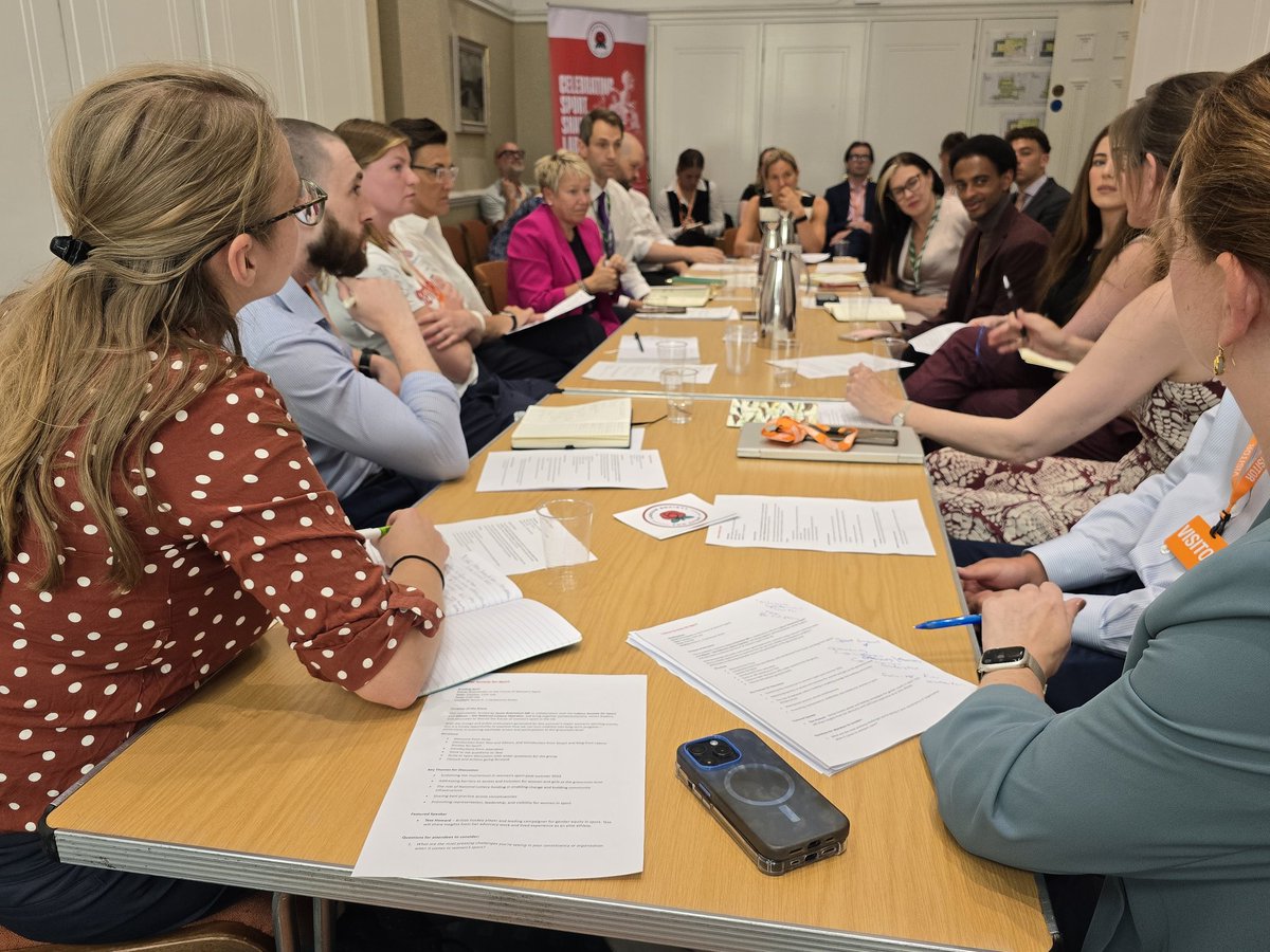 ToniaAntoniazzi's tweet image. I was honoured to chair the latest Labour Society For Sport round table focused on getting more women and girls active. Huge thank you to Olympian Tess Howard for such valuable insight with us!