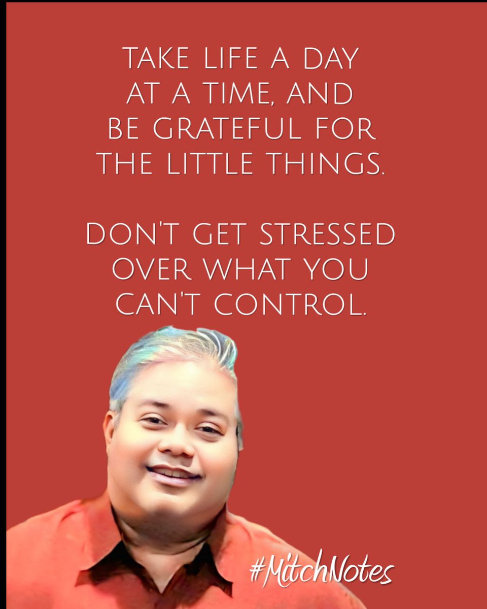 iamMitchDuran's tweet image. #WednesdayMotivation
#BeGrateful
#MitchNotes