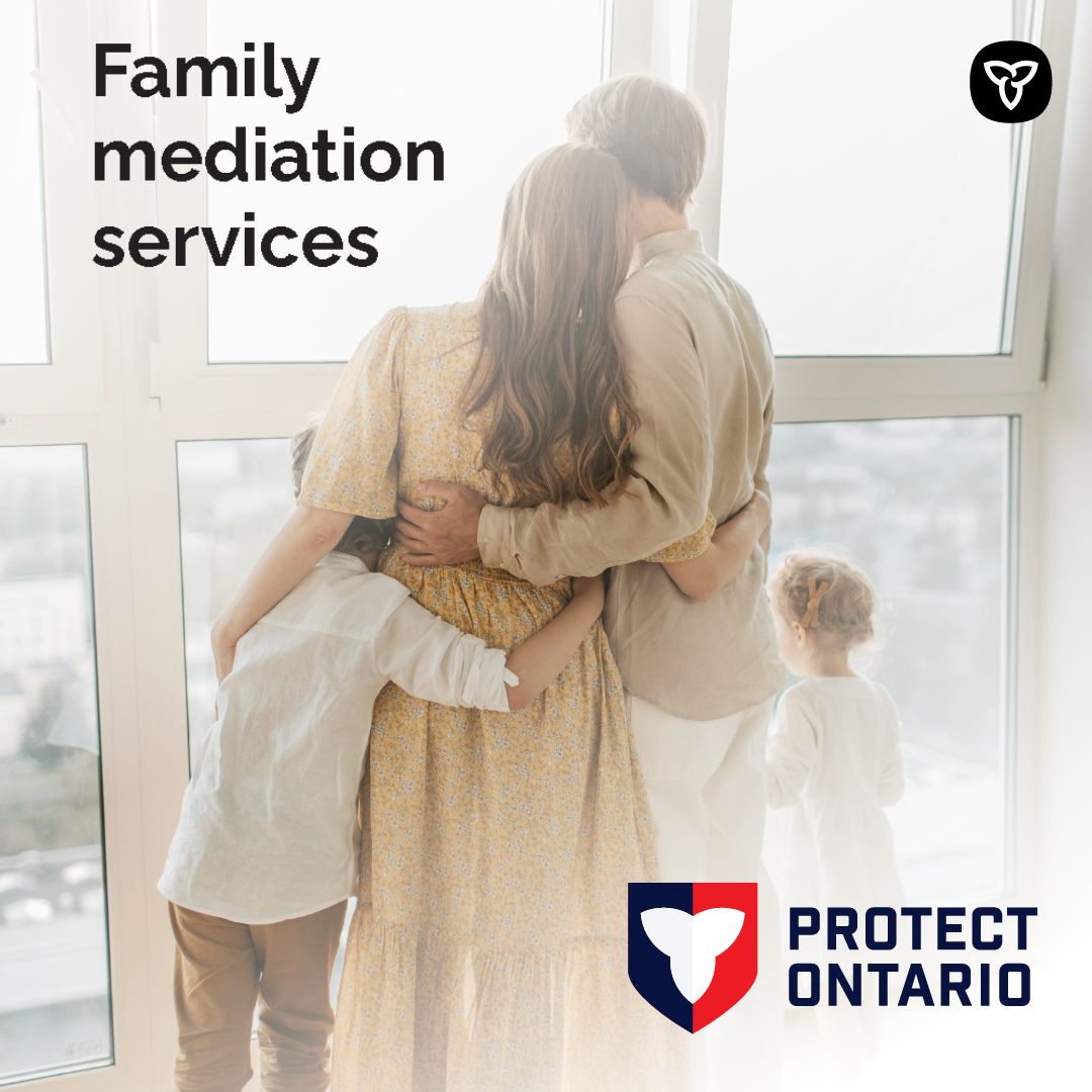 Going to court can be stressful — which is why Ontario offers various services to help you better understand your family’s legal needs and what options might be available to help resolve issues outside the courtroom.

🔗: ontario.ca/page/family-ju…