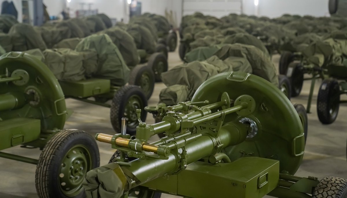Jeff21461's tweet image. 🇺🇦 Ukrainian Armoured Vehicles delivered 1.000 Mortars in 60, 82 and 120mm calibres to the Ukrainian Armed Forces in 2024.
militarnyi.com/uk/news/ukrayi…