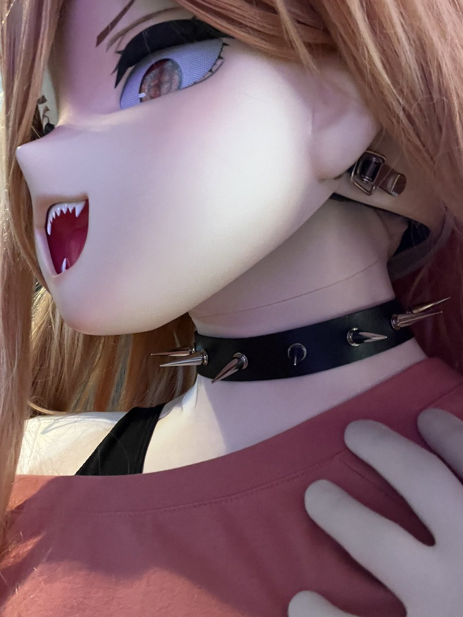 Tio π©Έ (@tiotiohan) on Twitter photo Anti neck scratch device, and vampire bite deterrent! π©Έ
Borrowed this choker from <a href="/akane_kagawa/">Akane Kagawa ι¦ε·γγγ β οΈ</a> and I actually really love how it goes with this outfit!
#cosplay #kigurumi #power #csm #chainsawman #chainsawmancosplay #anime #ηγγγΏ #γγ°γ«γ Anti neck scratch device, and vampire bite deterrent! π©Έ
Borrowed this choker from <a href="/akane_kagawa/">Akane Kagawa ι¦ε·γγγ β οΈ</a> and I actually really love how it goes with this outfit!
#cosplay #kigurumi #power #csm #chainsawman #chainsawmancosplay #anime #ηγγγΏ #γγ°γ«γ