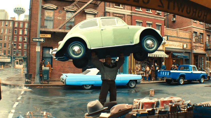 Isimmons_art's tweet image. It’s very funny that the Fantastic Four movie did a Superman homage before the Superman movie did