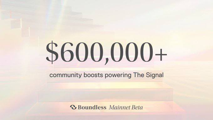 lu_daChris's tweet image. congratulations to @boundless_xyz on reaching $600K+ in community boosts ahead of mainnet beta.
since peeps like me can't participate in it, let's see what lending our voice on X will do.
gBerry 🍓