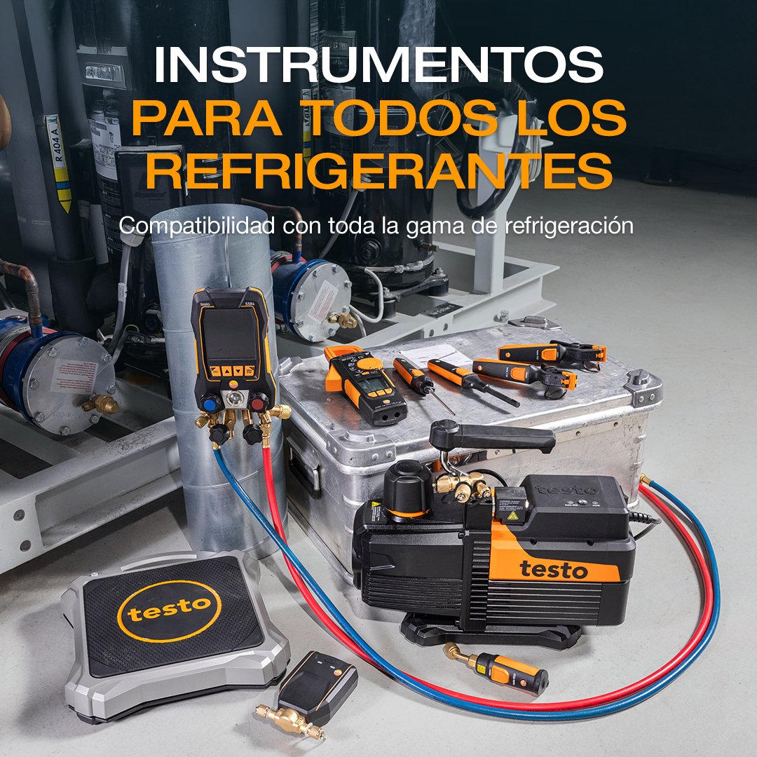 Testo I #hvacr #refrigeracion
❄️🔧 ¿Trabajas con refrigeración? Nuestros equipos funcionan con todos los refrigerantes y te dan eficiencia, seguridad y cero complicaciones. ¡Haz clic y mejora tu rendimiento ahora! 👉 gimim.com/manometros/ #testomx #testobesure #hvacrlife