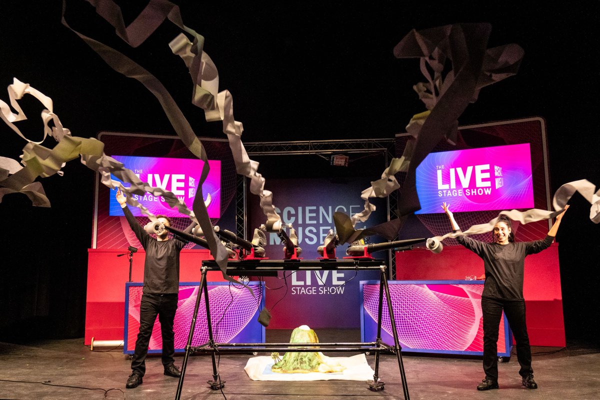 RiverfrontArts's tweet image. π¬β¨ Science comes ALIVE on stage! β¨π¬
Packed with mind-blowing experiments, jaw-dropping demos, and plenty of βWOW!β moments, this brand-new family show will spark curiosity and ignite imaginations of all ages. ππ§ͺπ₯
π Sat 30 August
ποΈ Book here: buff.ly/mONQLZp