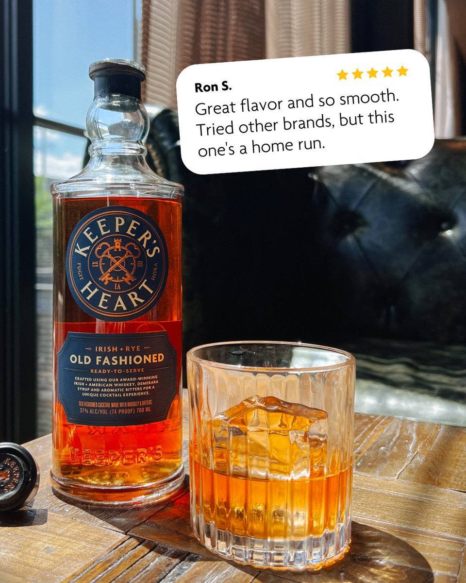 You, me, and an Old Fashioned? 🥃

If you’re new here, our Ready-to-Drink Old Fashioned is smooth, spirit-forward, and ready to pour. Just add ice. 🍊🧊

Now in 375ml + 700ml bottles → shop.keepersheartwhiskey.com/products/keepe…
