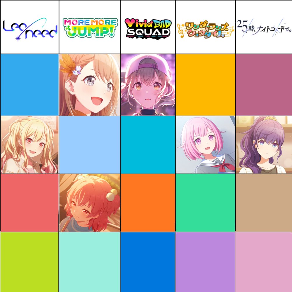 emustats's tweet image. ALL 6th rotation events : July 22
Mino6 got announced!
#プロセカ #prsktwt