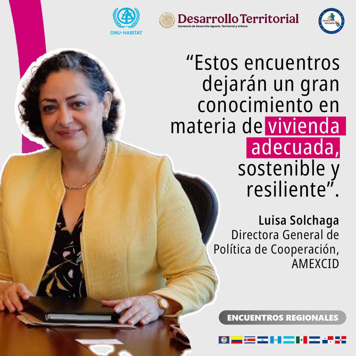 onuhabitat's tweet image. Estos #EncuentrosRegionales permitirán fortalecer capacidades en el marco de una iniciativa regional de alianzas que pondrá en el centro a la #ViviendaAdecuada y el hábitat.
✅ Transmisión en onu-habitat.org/index.php/cons…