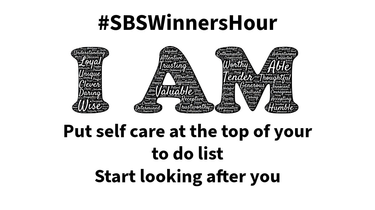 LawnMasterNotts's tweet image. As always keeping in theme with the #SelfCare #SBSwinnershour
If you ever find you are in need of cheering up, I am only ever a tag away