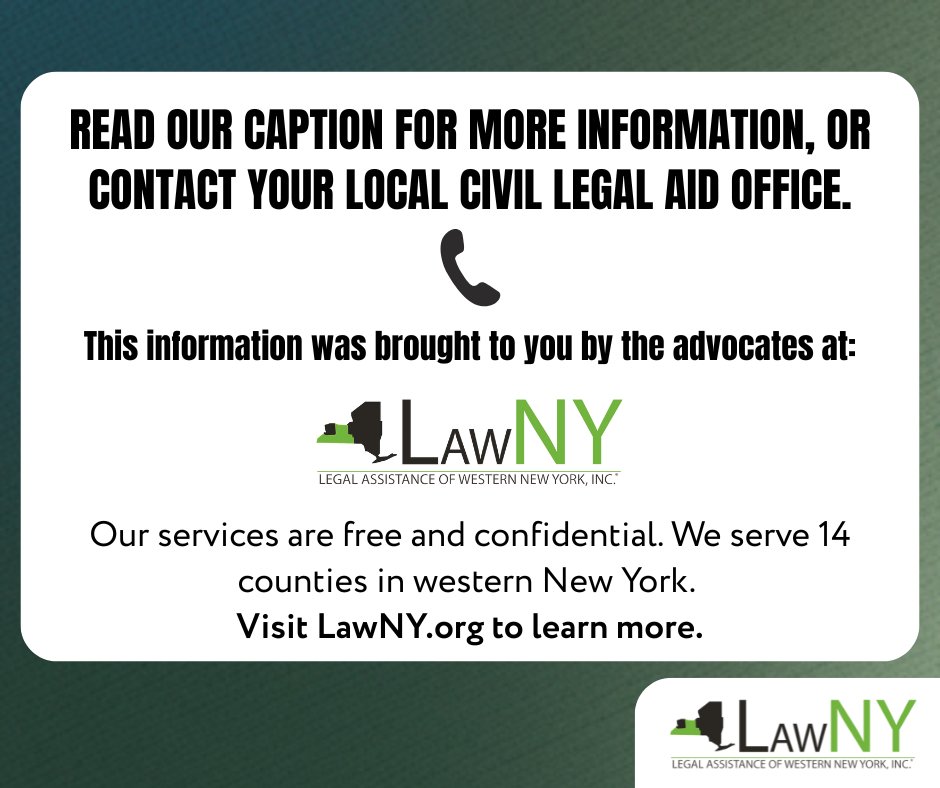 LawNY's tweet image. Our housing advocates have been working hard to share important information with tenants. This series focuses on your right to a 14 day adjournment, and why you should utilize this right as needed! 

#FreeHelp
#nonprofitorganization
#housing
#eviction
#CivilLegalAid
