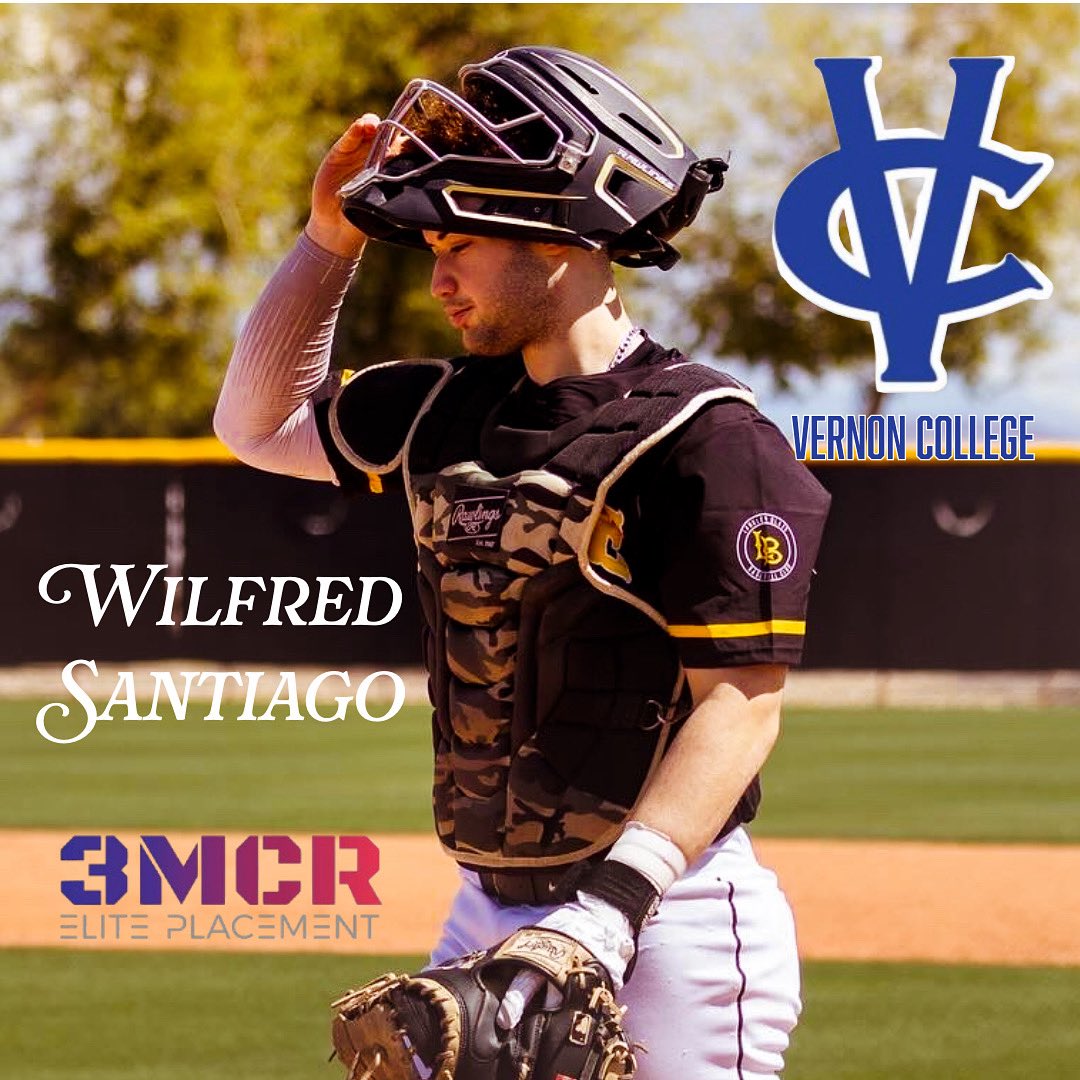 Wilfred Santiago (@willitobaseball) on Twitter photo Thank god for this opportunity! Vernon college coaching staff for this opportunity, excited for the new chapter! Go roadrunners!! 
Thank you 3MCR elite placement and Coach Cunningham!! Thank god for this opportunity! Vernon college coaching staff for this opportunity, excited for the new chapter! Go roadrunners!! 
Thank you 3MCR elite placement and Coach Cunningham!!